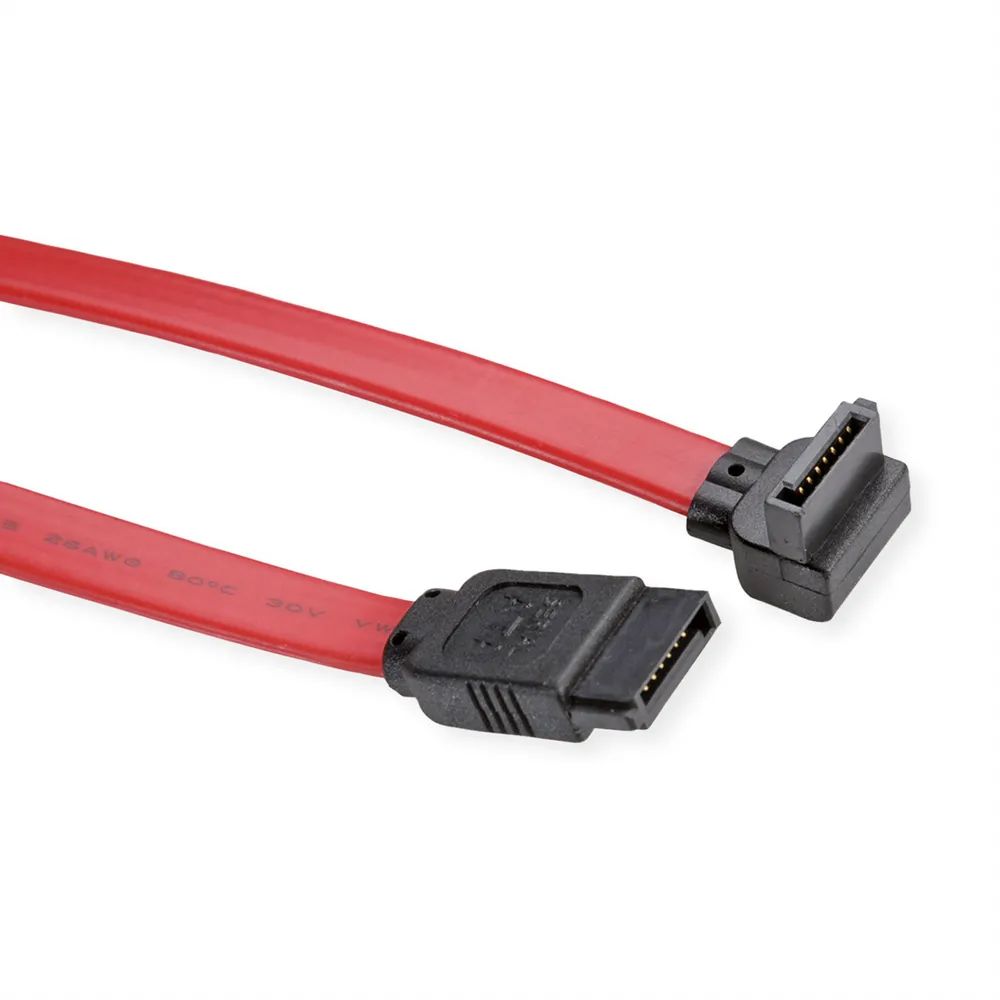 VALUE Internes Festplattenkabel SATA 3.0 Gbit/s, gewinkelt, 0,5 m