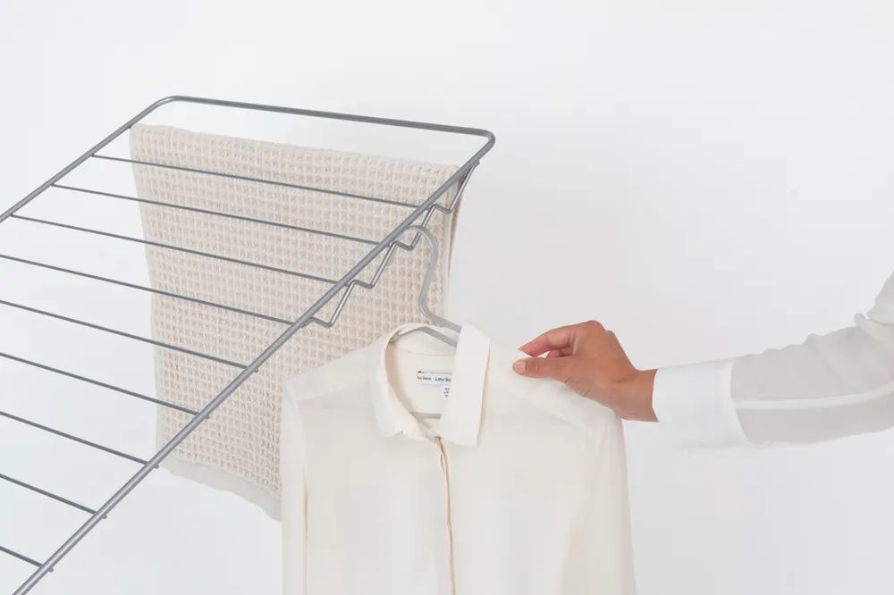 Brabantia HangOn-Wäscheständer, 25m - Metallic Grey