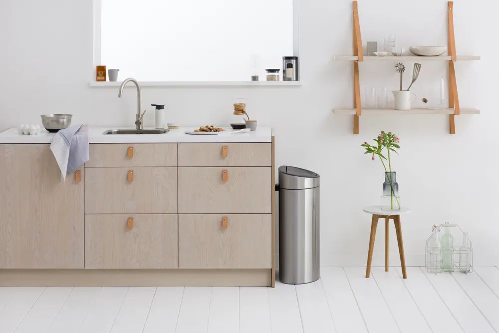 Brabantia Touch Bin New, 40L - Matt Steel