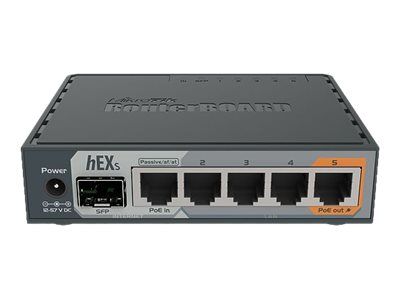 MikroTik RouterBOARD hEX S - Router 4-Port-Switch