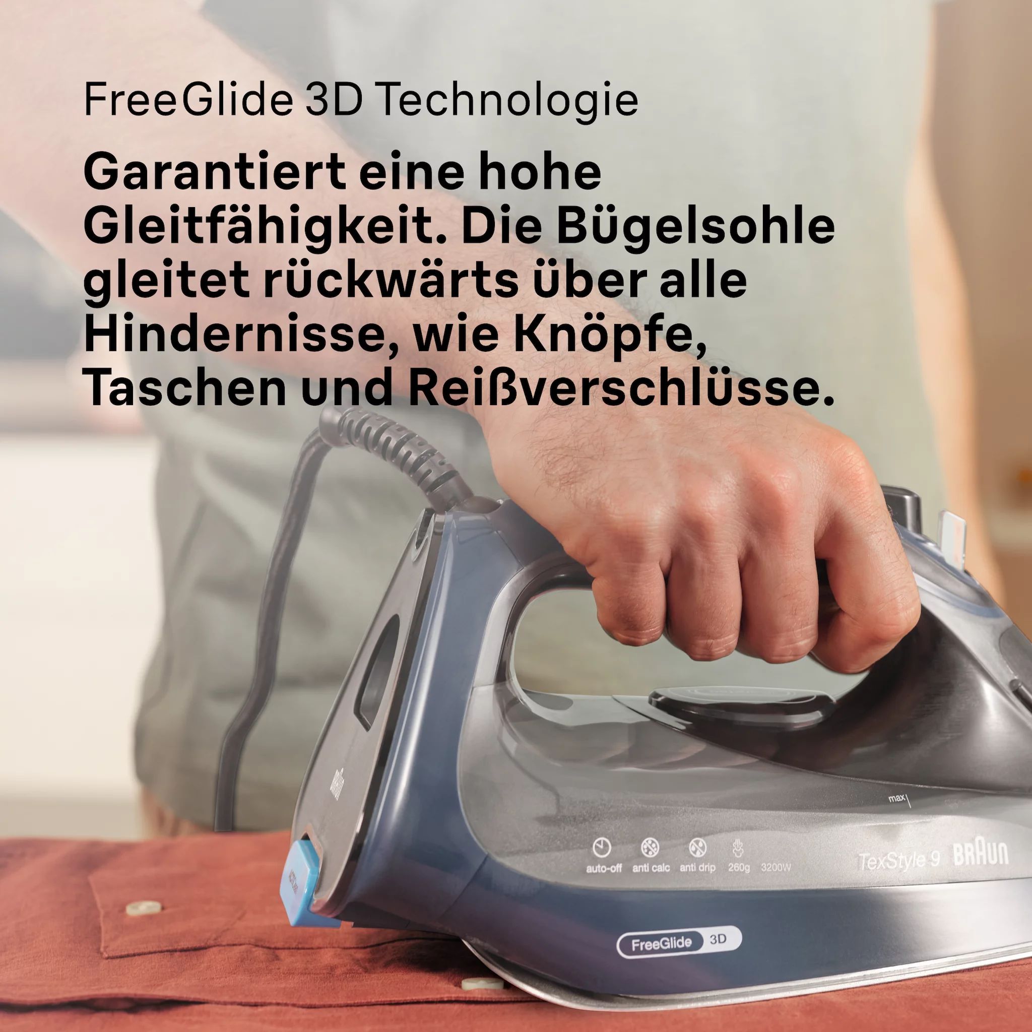 Braun SI9682DB Dampfbügeleisen