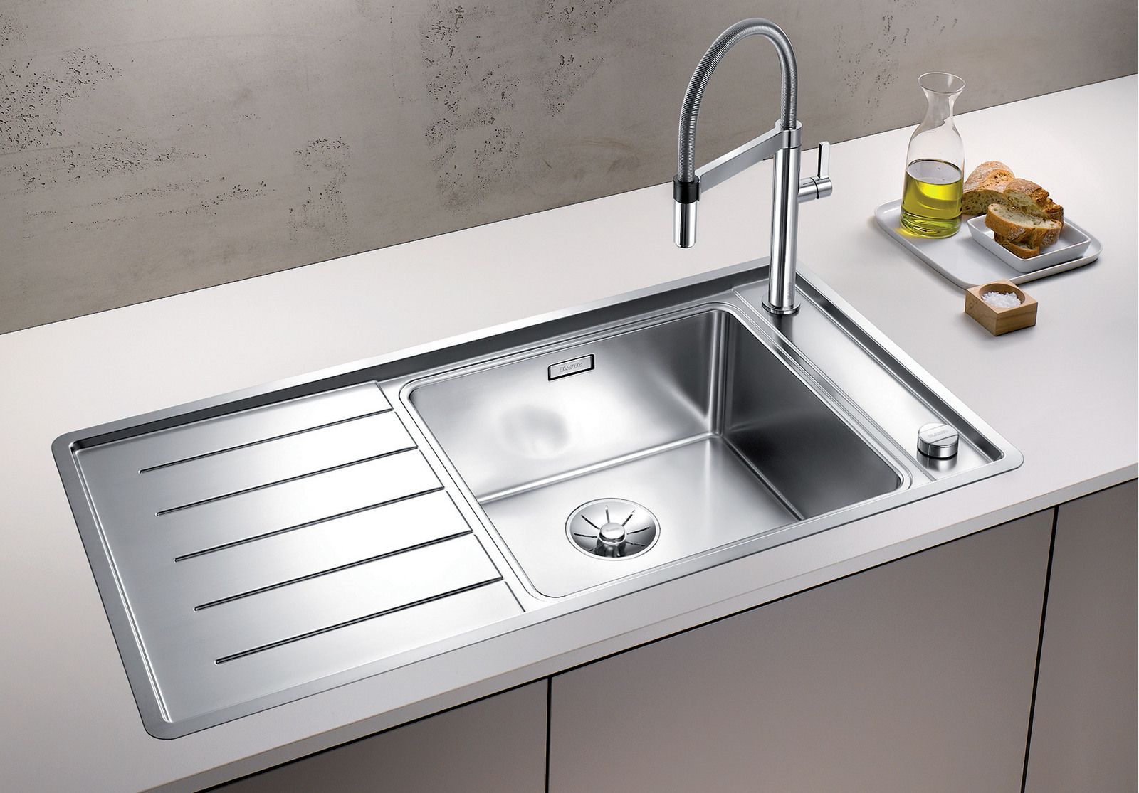 Blanco ANDANO XL 6 S-IF Edelstahl Seidenglanz, mit