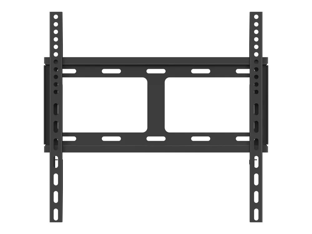 Hikvision Befestigungskit (Wandmontagehalterung, 2 Montagehalterungen) - für Monitor - SPCC kaltgewalzter Stahl - Schwarz - Bildschirmgröße: 106.7 / 109.2 / 124.5 / 139.7 cm (42" / 43" / 49" / 55")
