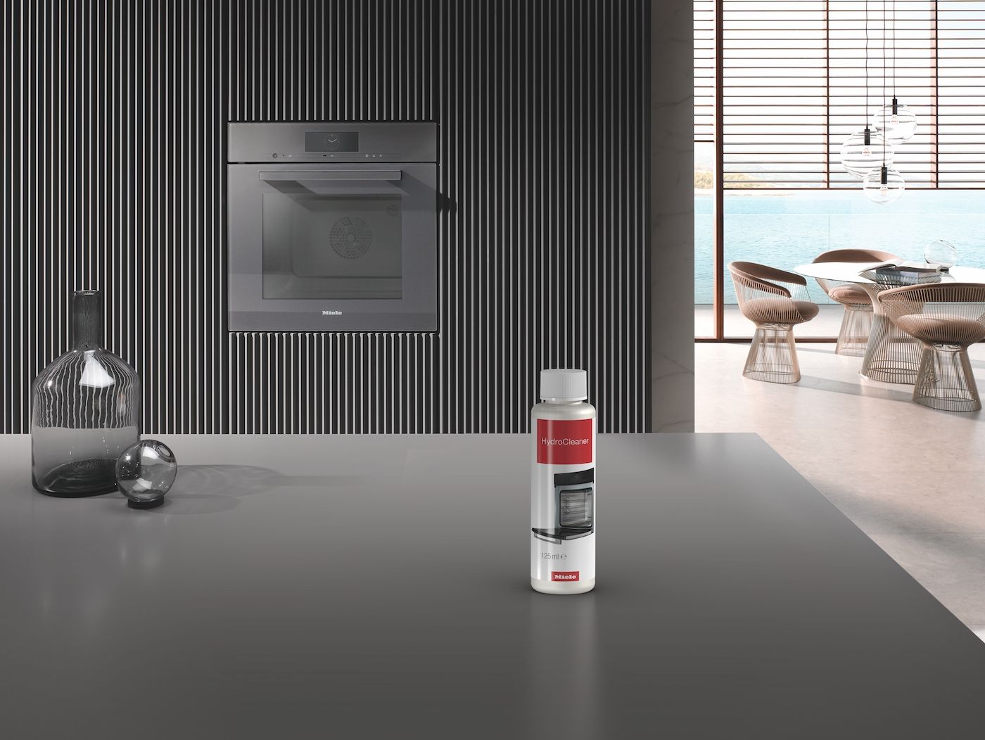 Miele GP HC 0125 L HydroCleaner, Set aus 4 Flaschen.