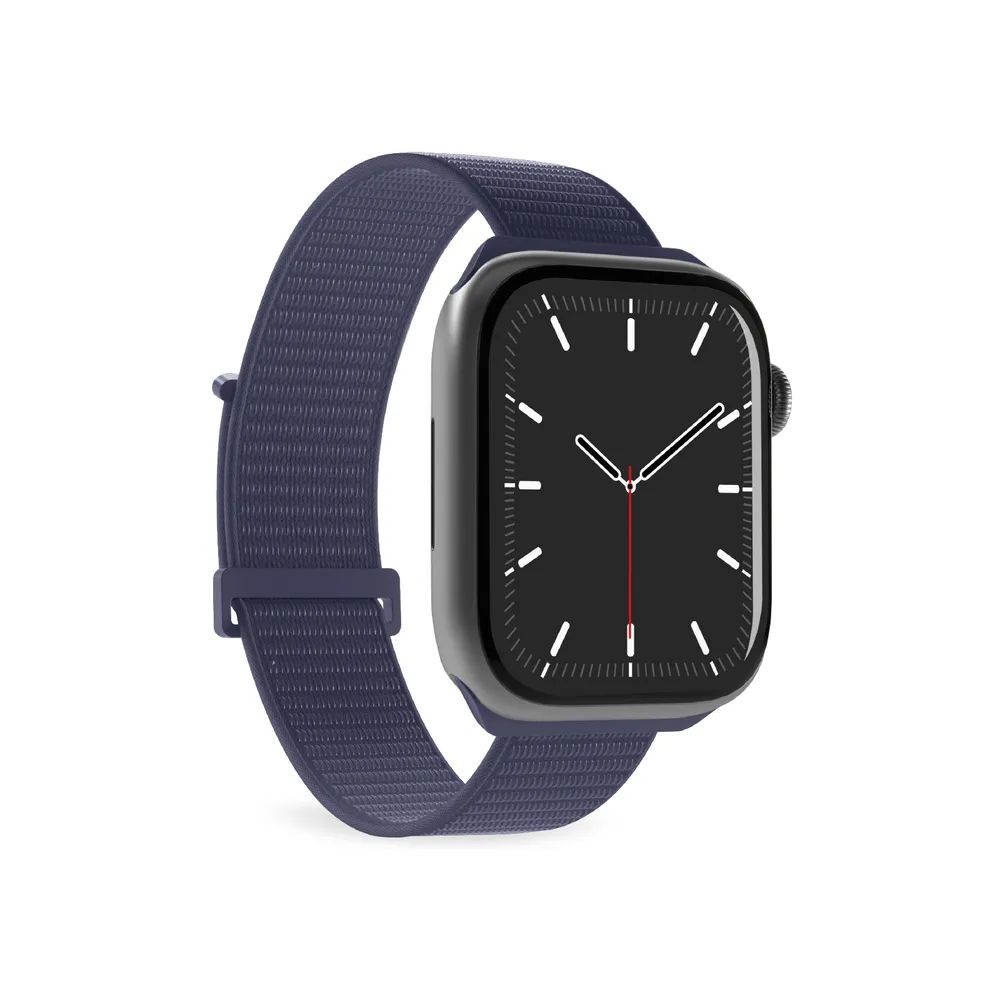 PURO SPORT Band für Apple Watch 42/44/45/49mm, dunkelblau