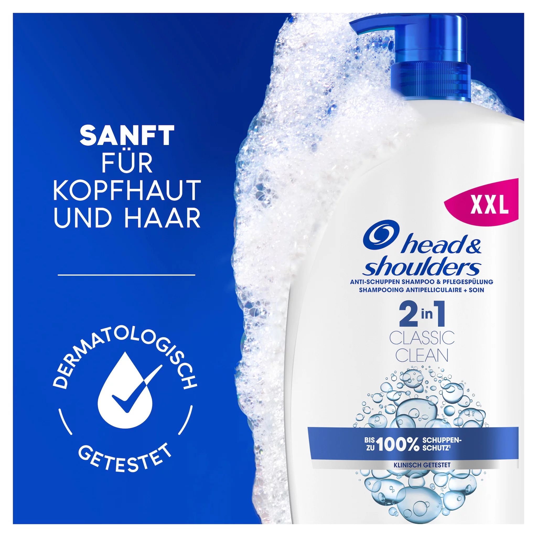 Head & Shoulders Anti-Schuppen Shampoo 2in1, classic clean