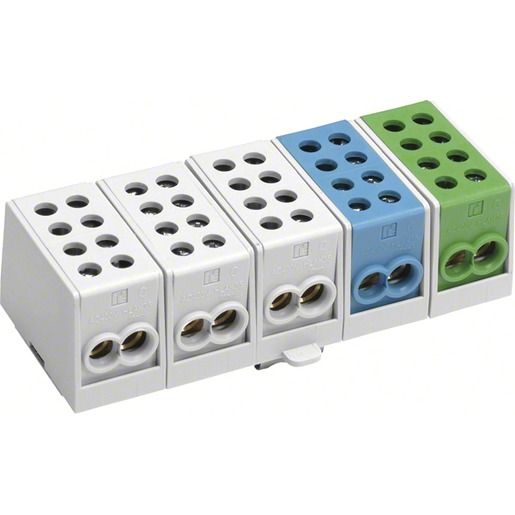 Hager HAUPTL,-KLEMME 5-POL, JE POL 2 / HAGER KH45A
