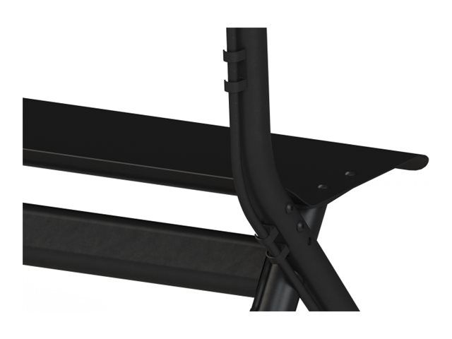 Vision VFM-F12 - Wagen - für LCD-Display - Staffelei-Stil - Stahl - mattschwarz - Bildschirmgröße: 139.7-254 cm (55"-100")