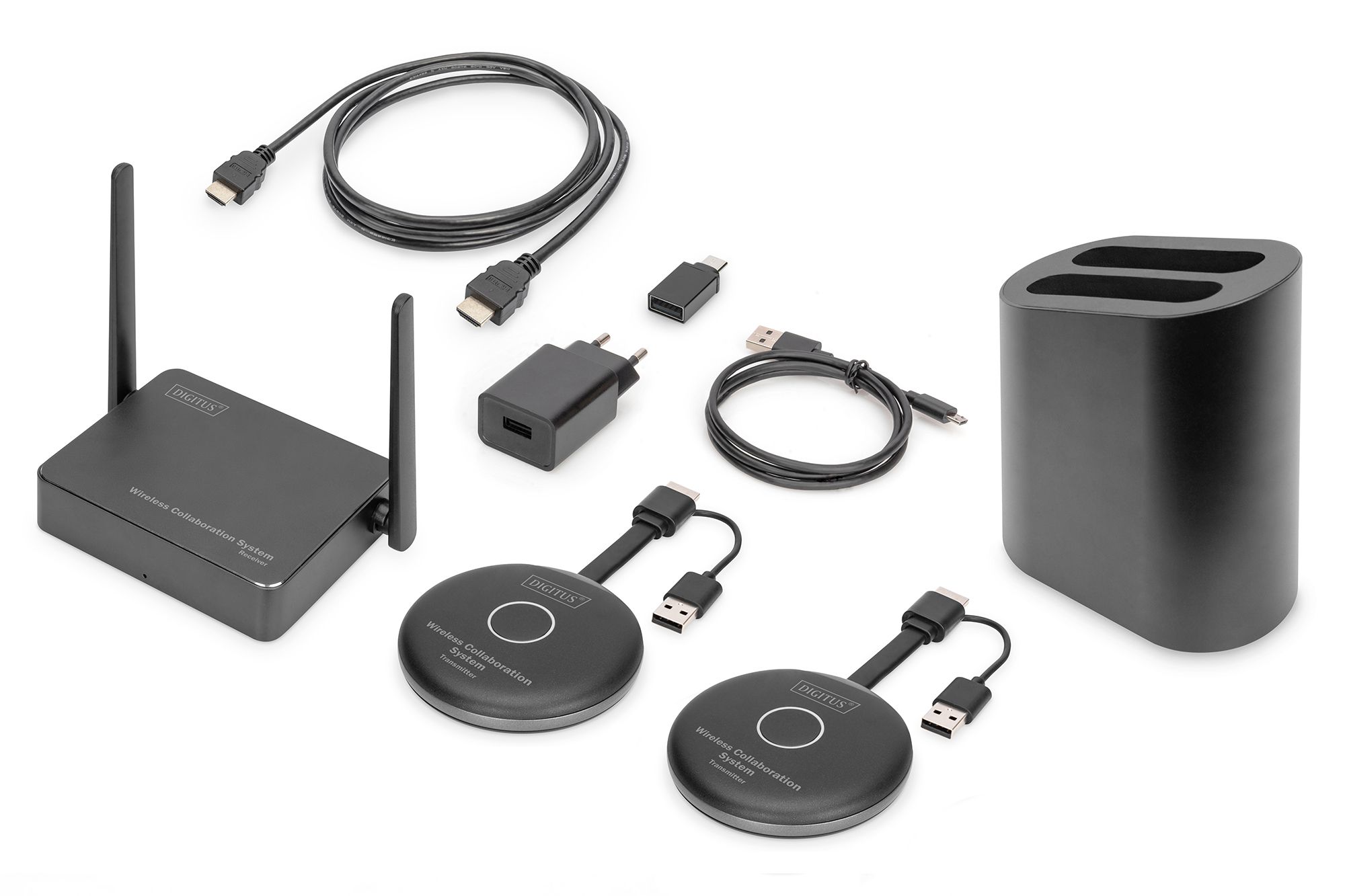 DIGITUS Click & Present Pro - Wireless Collaboration System