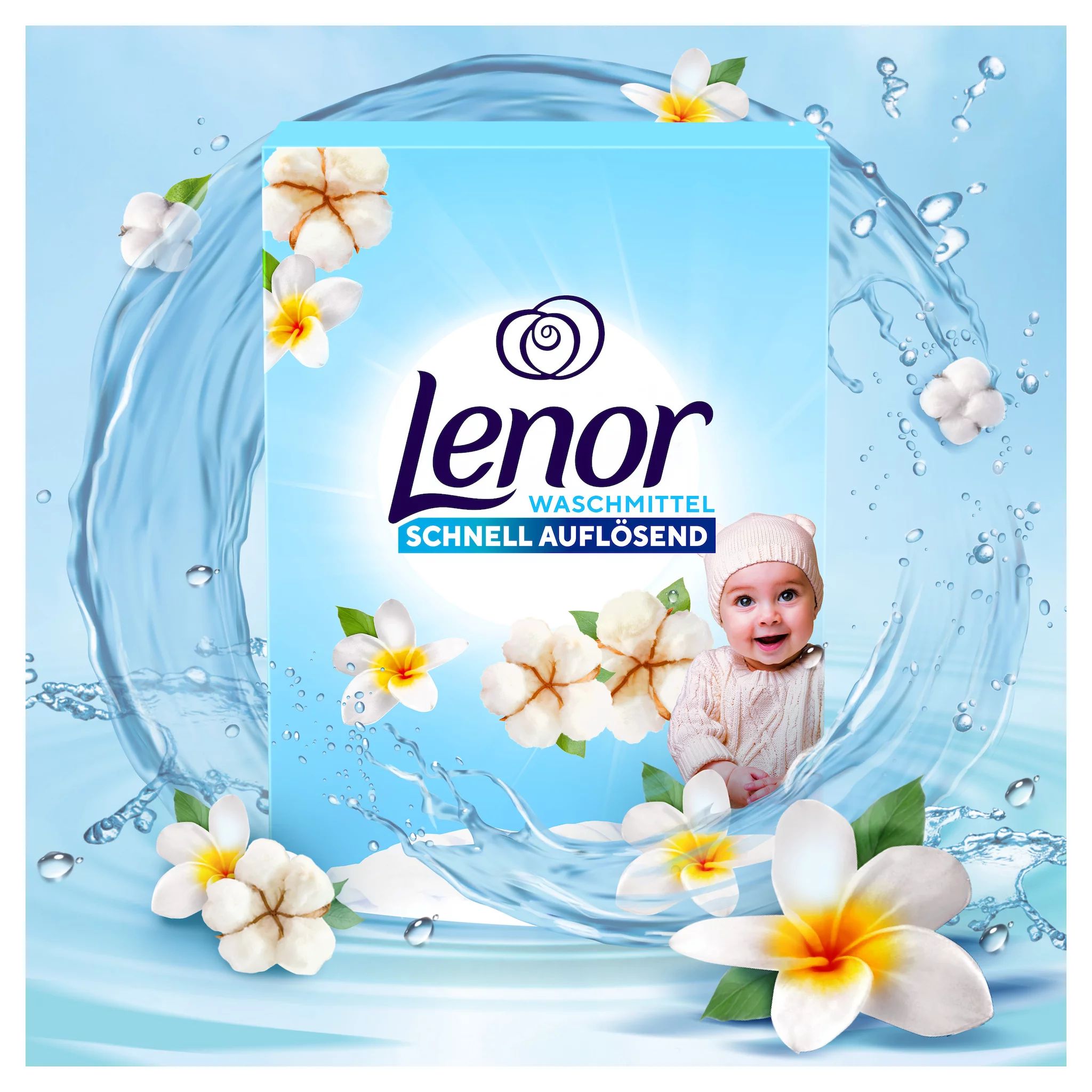 Lenor WM Pulver Sensitiv  1.8KG 