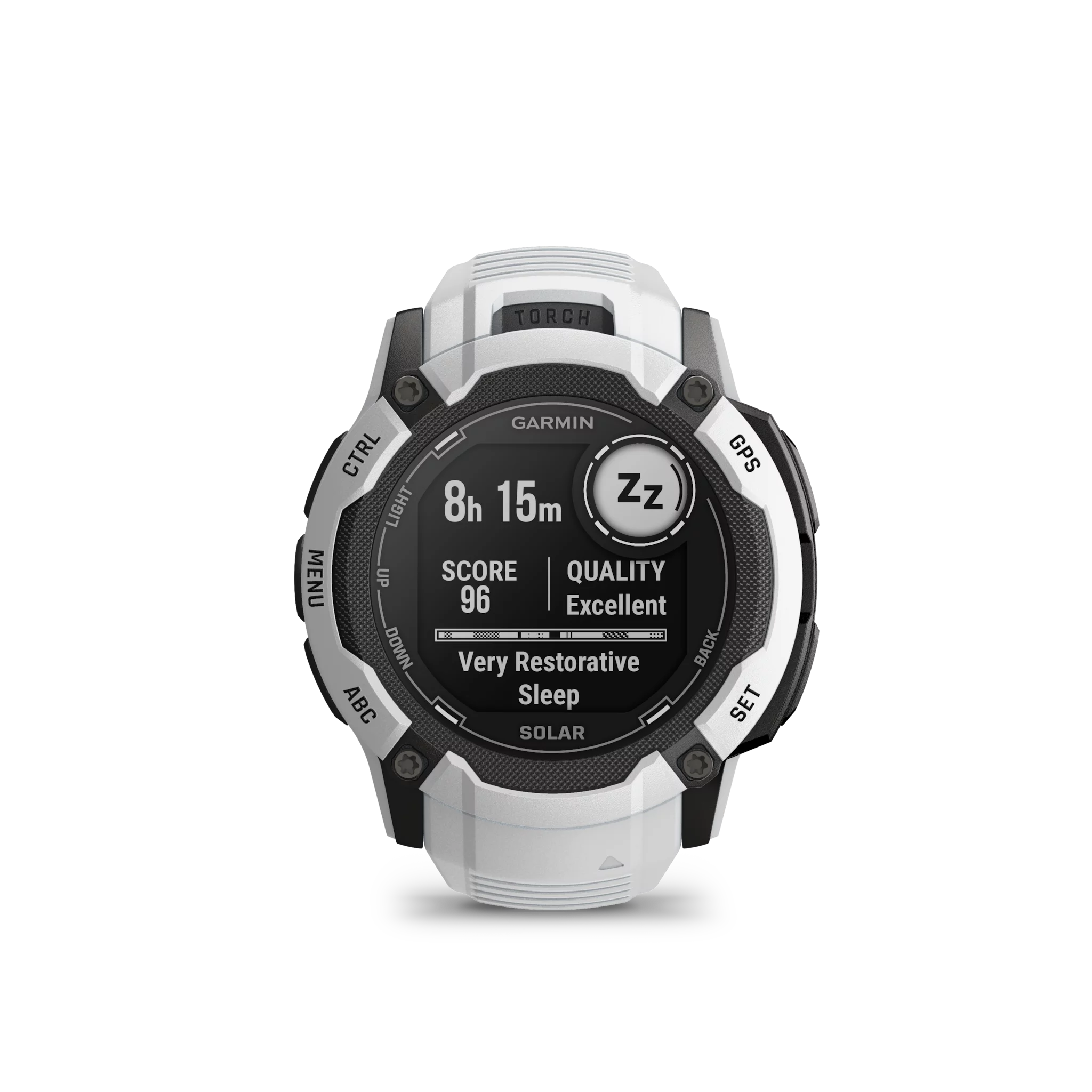 Garmin Instinct 2X Solar, Steinweiss