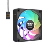 Thermaltake CT140 EX Reverse ARGB Sync - Gehäuselüfter - 140 mm - Schwarz (Packung mit 3)