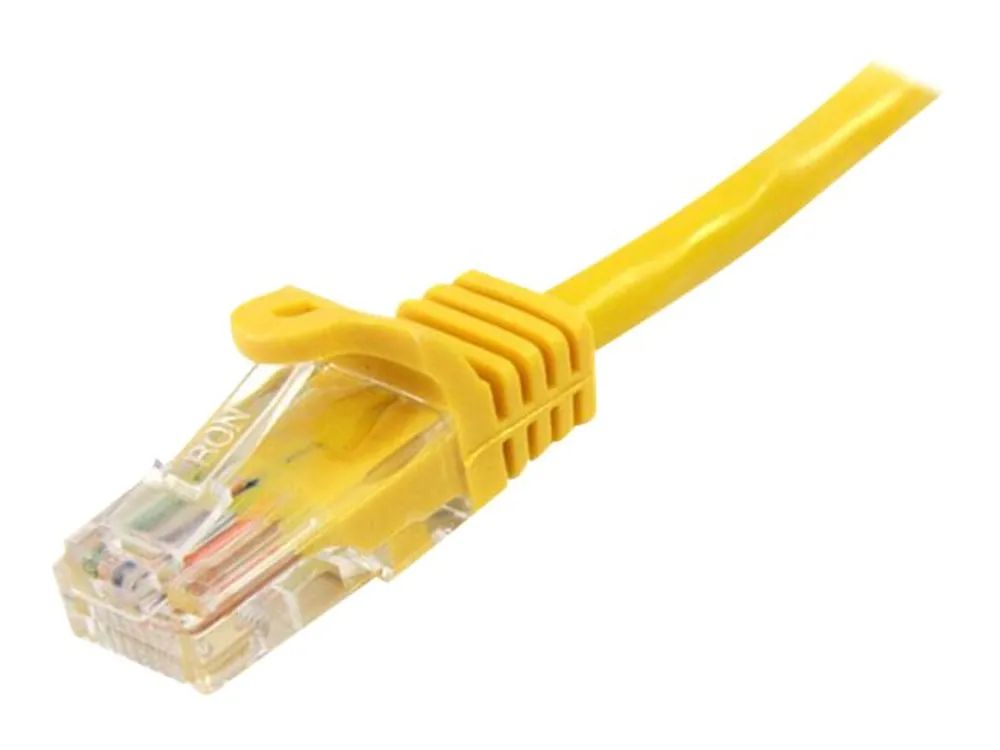 StarTech.com 2m Cat5e RJ45 UTP Netzwerkkabel Snagless - Cat 5e Patchkabel - Gelb - Stecker / Stecker - Patch-Kabel - RJ-45 (M)