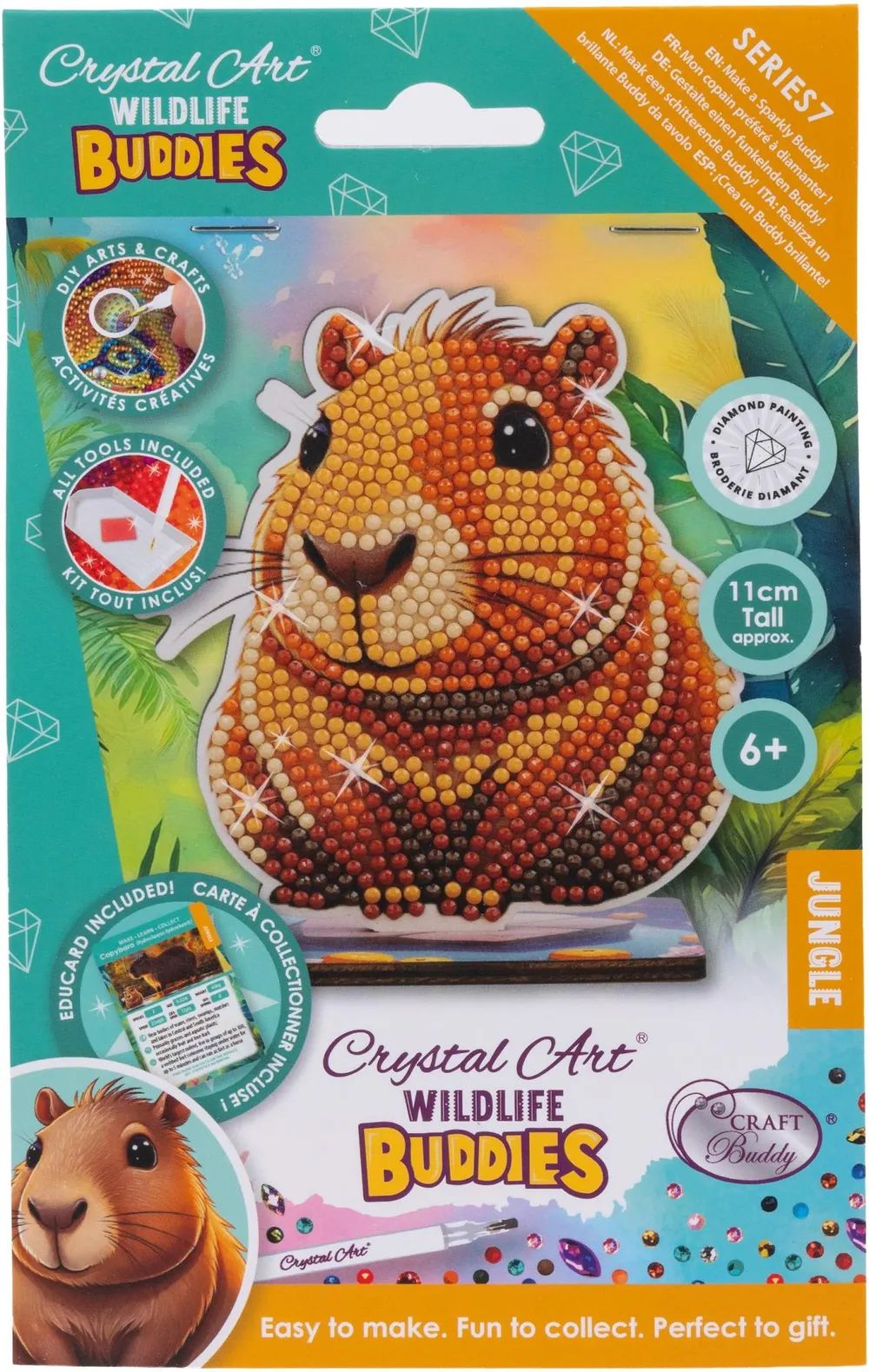 Craft Buddy Ltd. Crystal Art Buddy Capybara