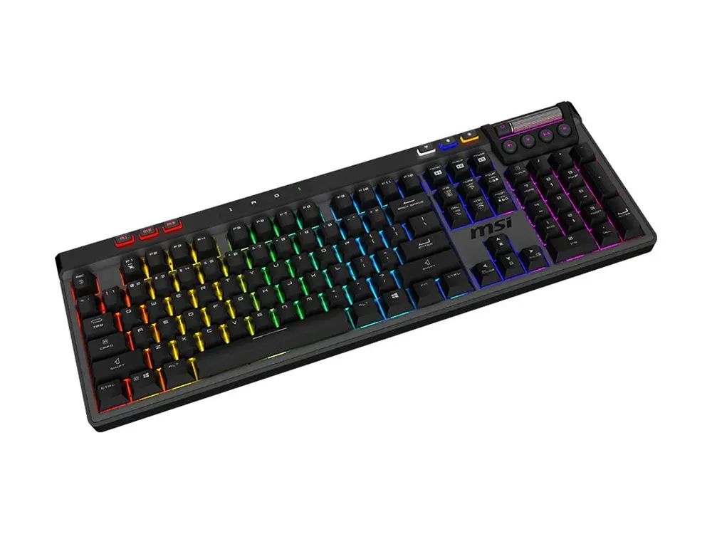 MSI Strike Pro W Silent DE Keyboard Black