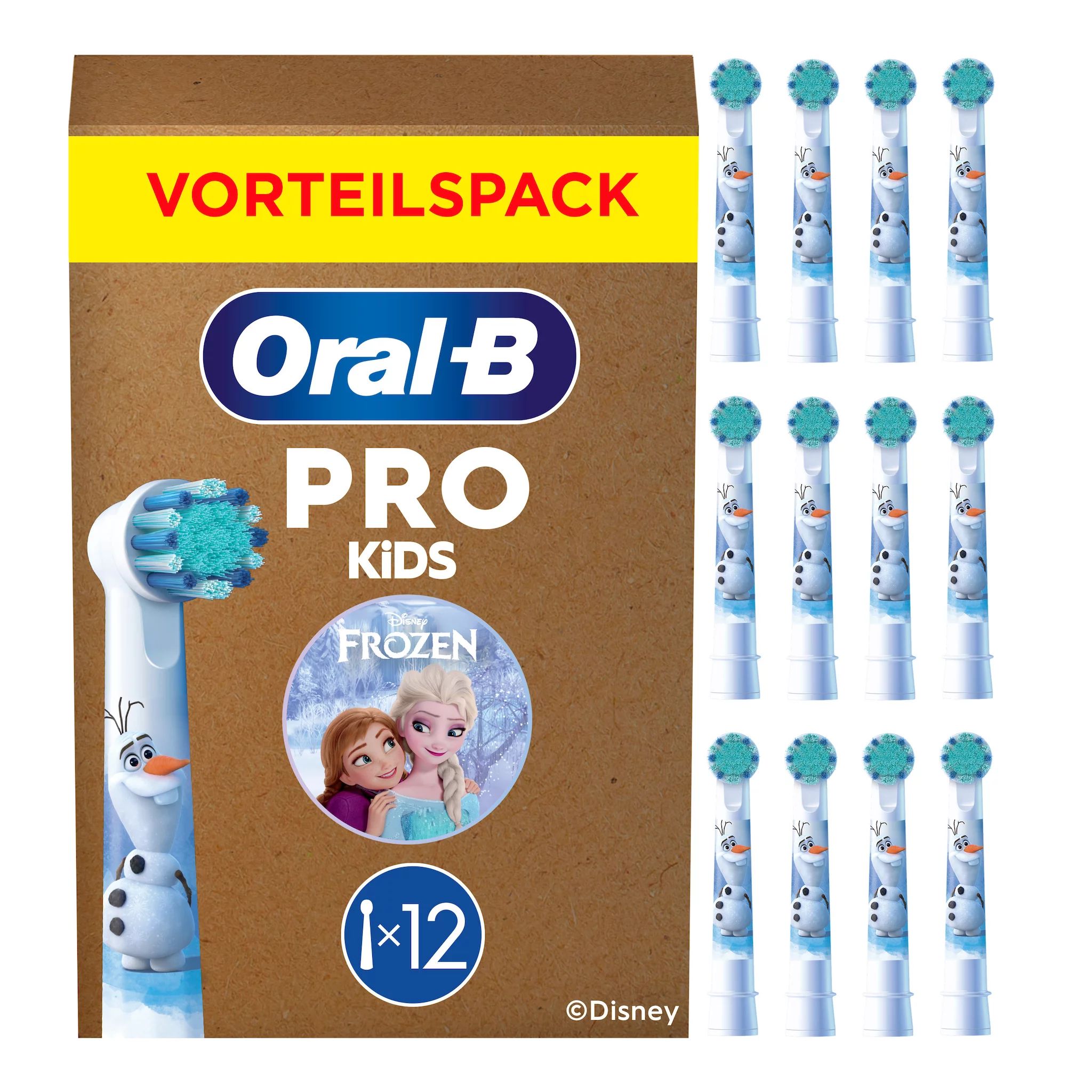 Oral-B Aufsteckbürsten Kids Frozen 12er FFS