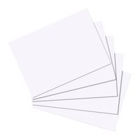 Herlitz 10621423 - Weiß - A6 - 170 g/m² - 100 Stück(e)