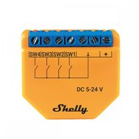 Shelly Plus i4 DC - Orange - 802.11b - 802.11g - Wi-Fi 4 (802.11n) - 2,4 GHz - 1 mW - 30 m - 4 Kanäle
