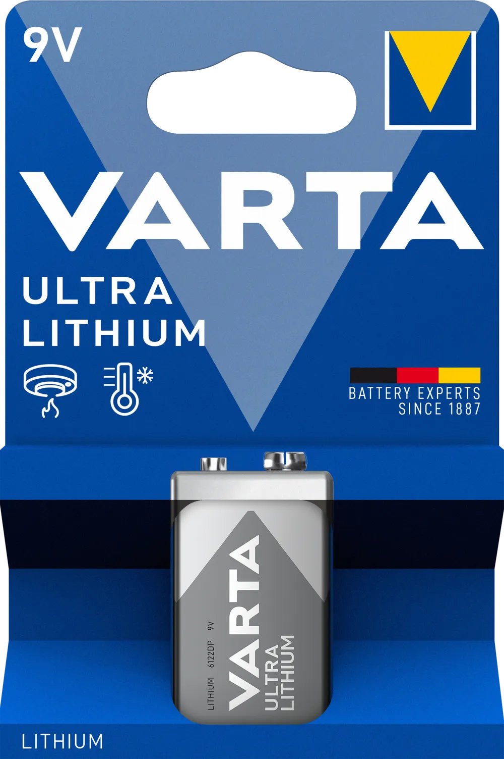 VARTA ULTRA LITHIUM 9V Blister 1