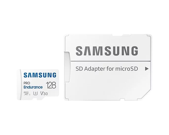 Samsung PRO Endurance MB-MJ128KA - Flash-Speicherkarte (microSDXC-an-SD-Adapter inbegriffen)