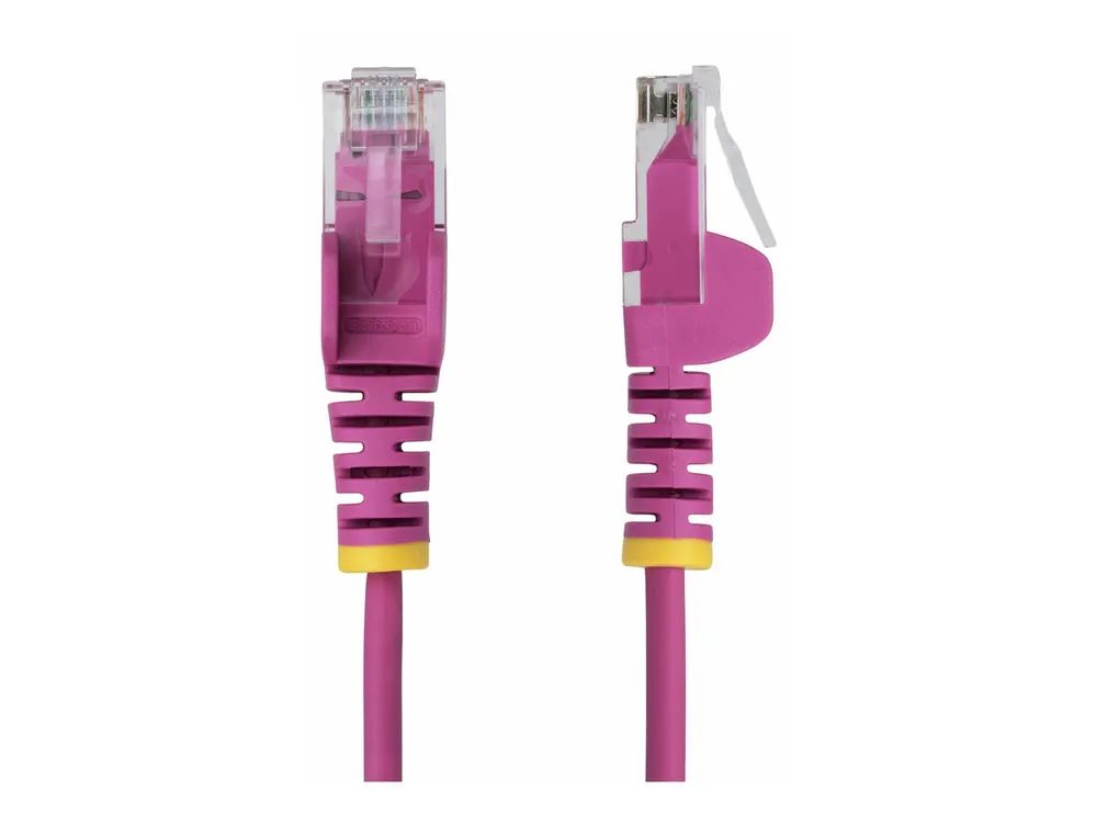 StarTech.com 1.5m Pink Slim CAT6 Ethernet Cable, Snagless, 28AWG, LSZH - Patch-Kabel - RJ-45 (M)