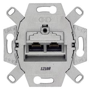 SIEMENS EP DELTA Anschlussdose Universal-Anschluss-Einheit 2x8pol. RJ45