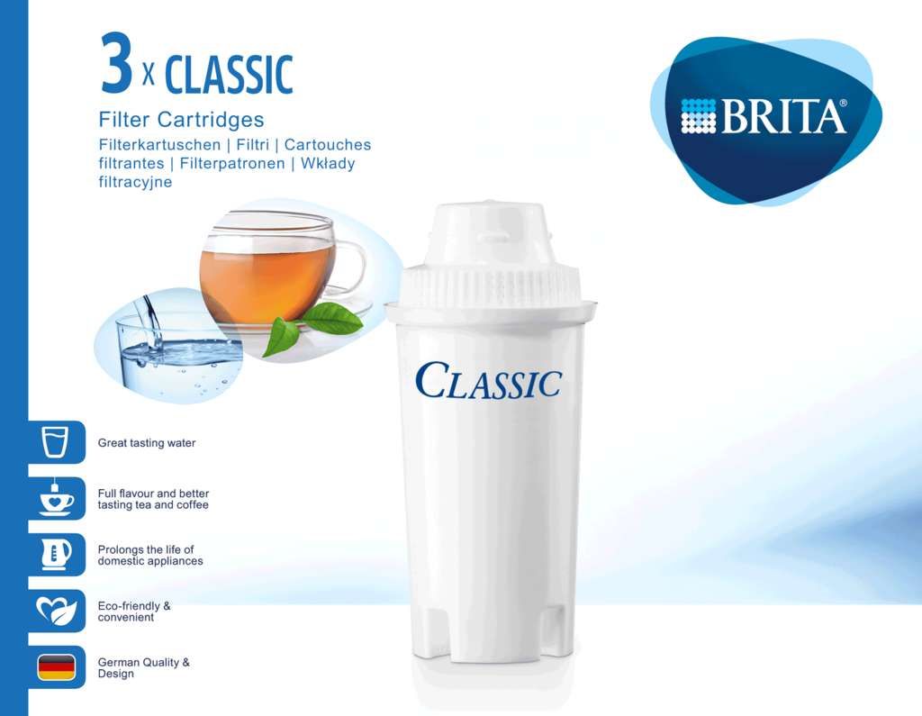 Brita Classic Pack 3