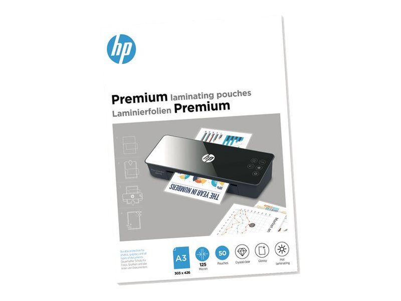 HP Premium - 125 Mikron - 50er-Pack - glänzend