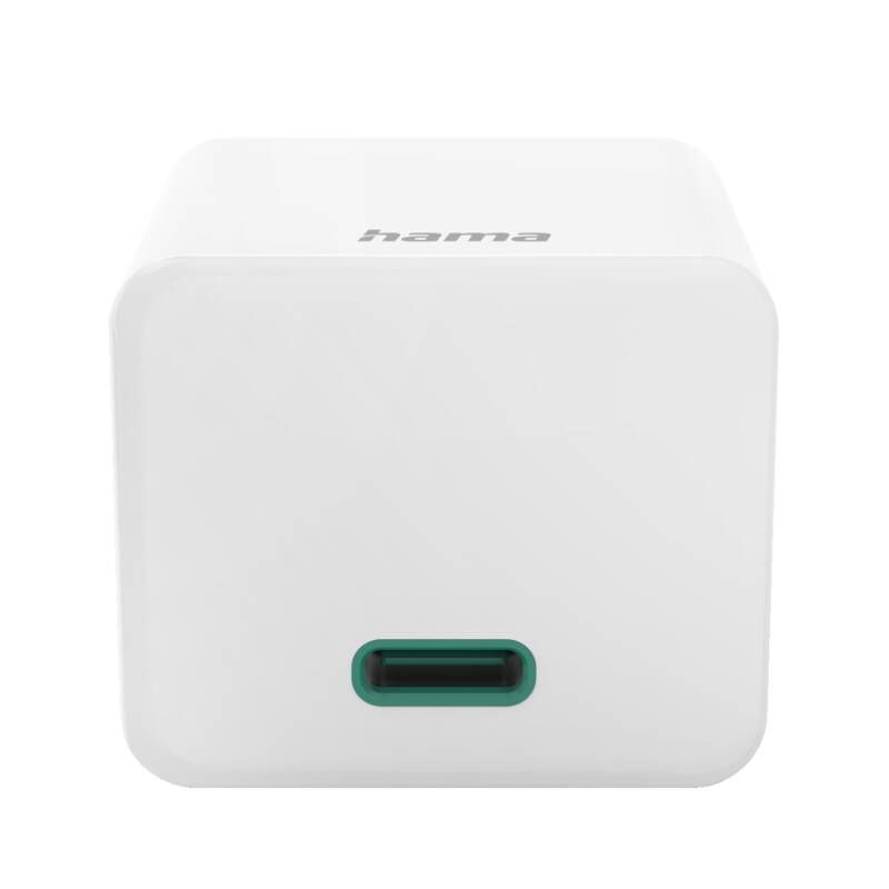 Hama 125139 Mini-Lader,GaN, USB-C, PD/QC, 30W
