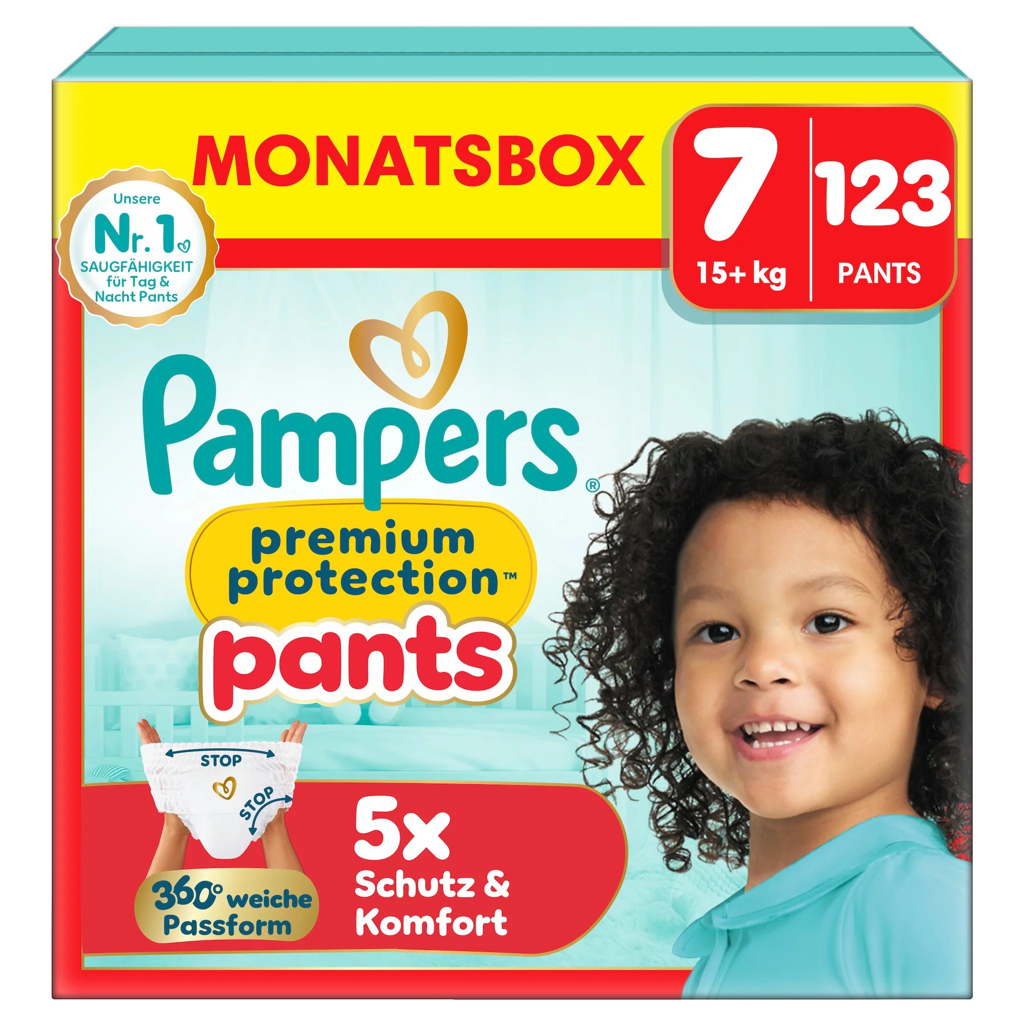 Pampers Premium Protection Pants Gr.7 Extra Large 15+kg 