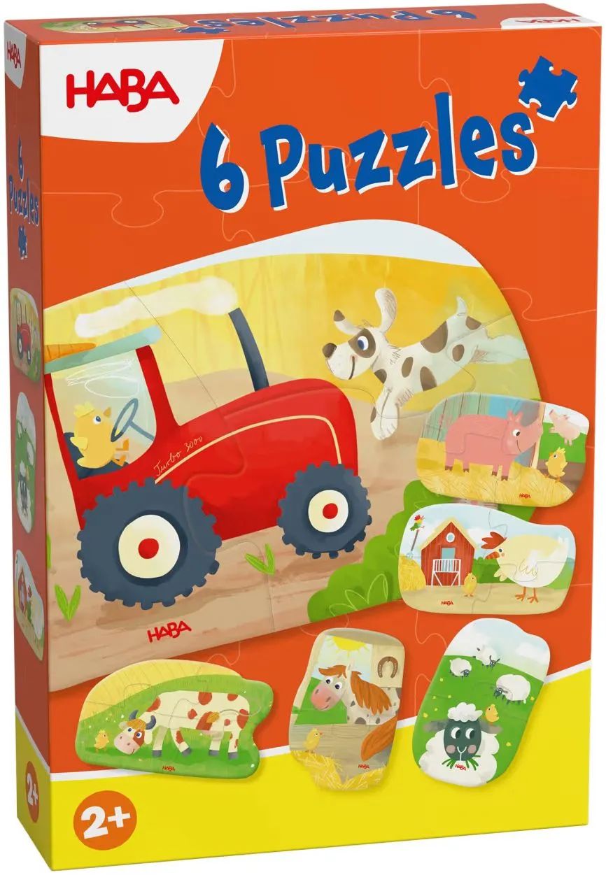 Habermaass GmbH & Co. KG 6 erste Puzzles – Bauernhof