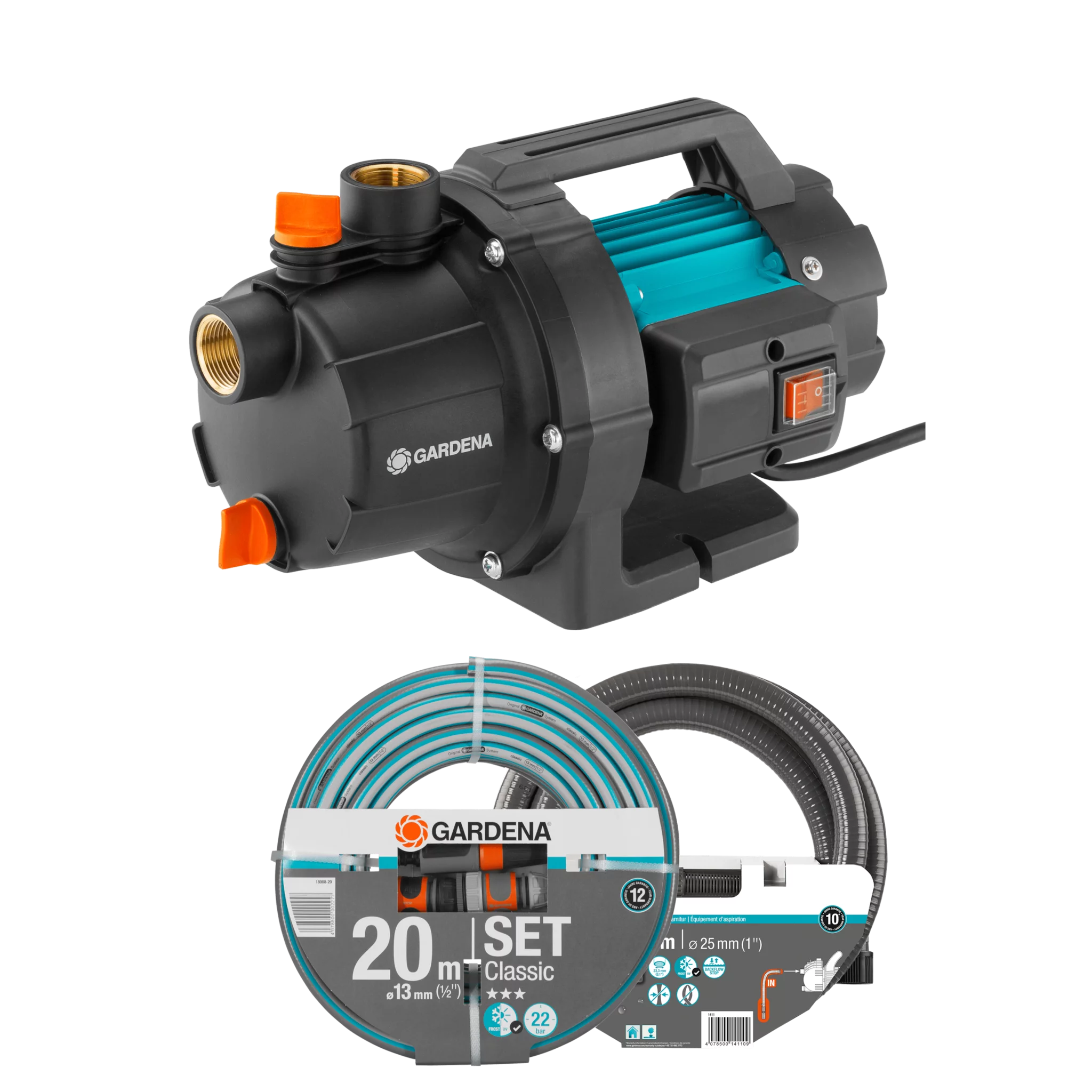 Gardena Gartenpumpe 3000/4 BASIC Set
