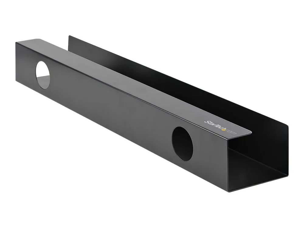 StarTech.com Kabelschacht zur Untertisch Montage - Kabelmanagement für den Tisch - Kabelrinne - 60cm x 11cm (UDCMTRAY)