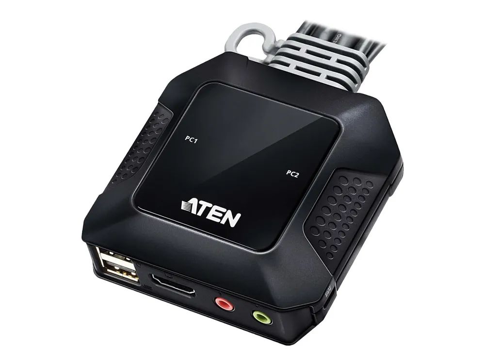ATEN CS22H - KVM-/Audio-/USB-Switch - 2 x KVM/Audio/USB