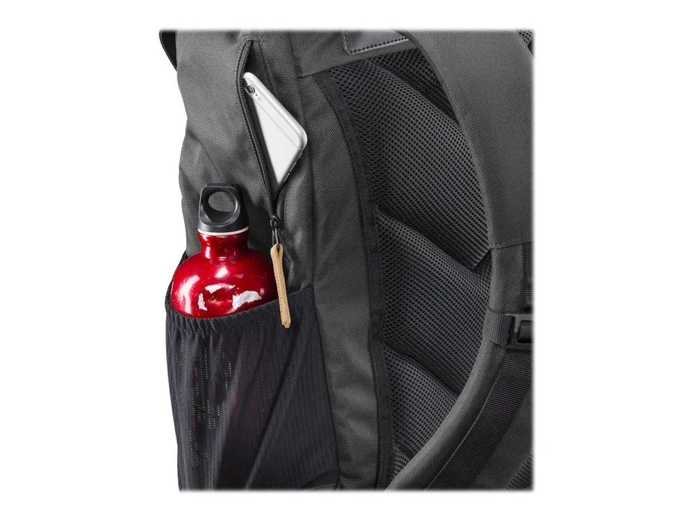 mantona Luis - Rucksack für Kamera - Nylon, Leder