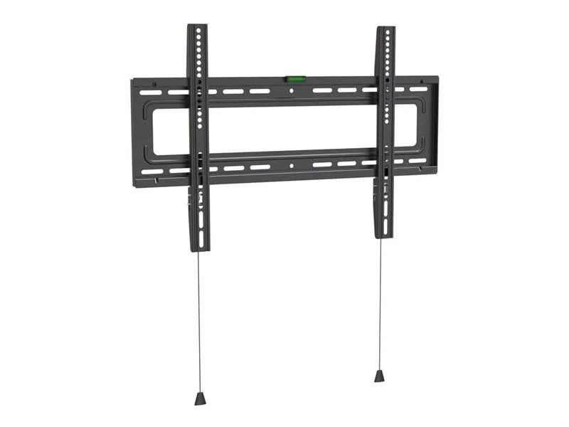 VivoLink Befestigungskit (2 Wandhalterungen, Adapterplatte) - für Curved Panel/Flat Panel - 50kg - verriegelbar - Stahlgehäuse - Schwarz - Bildschirmgröße: 94-177.8 cm (37"-70")
