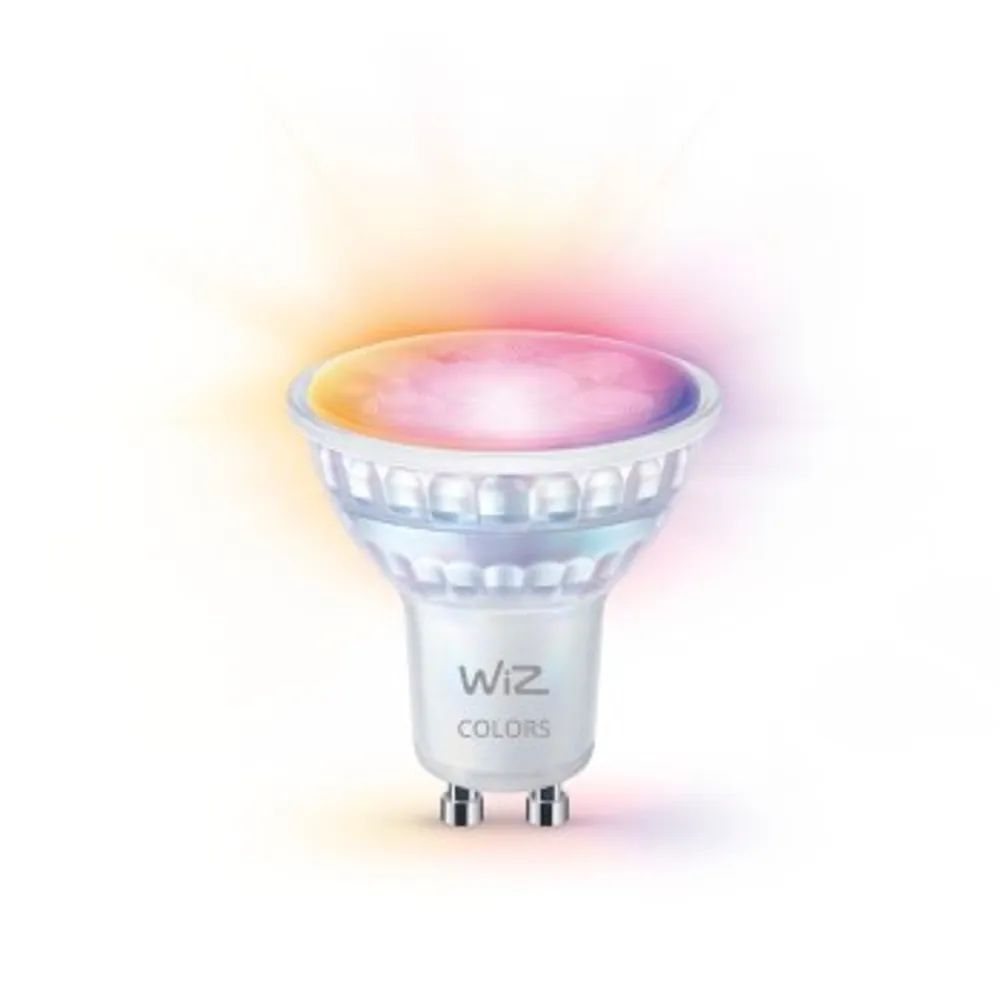 WiZ Smarte Glühbirne "White & Color", 50W, GU10, dimmbar