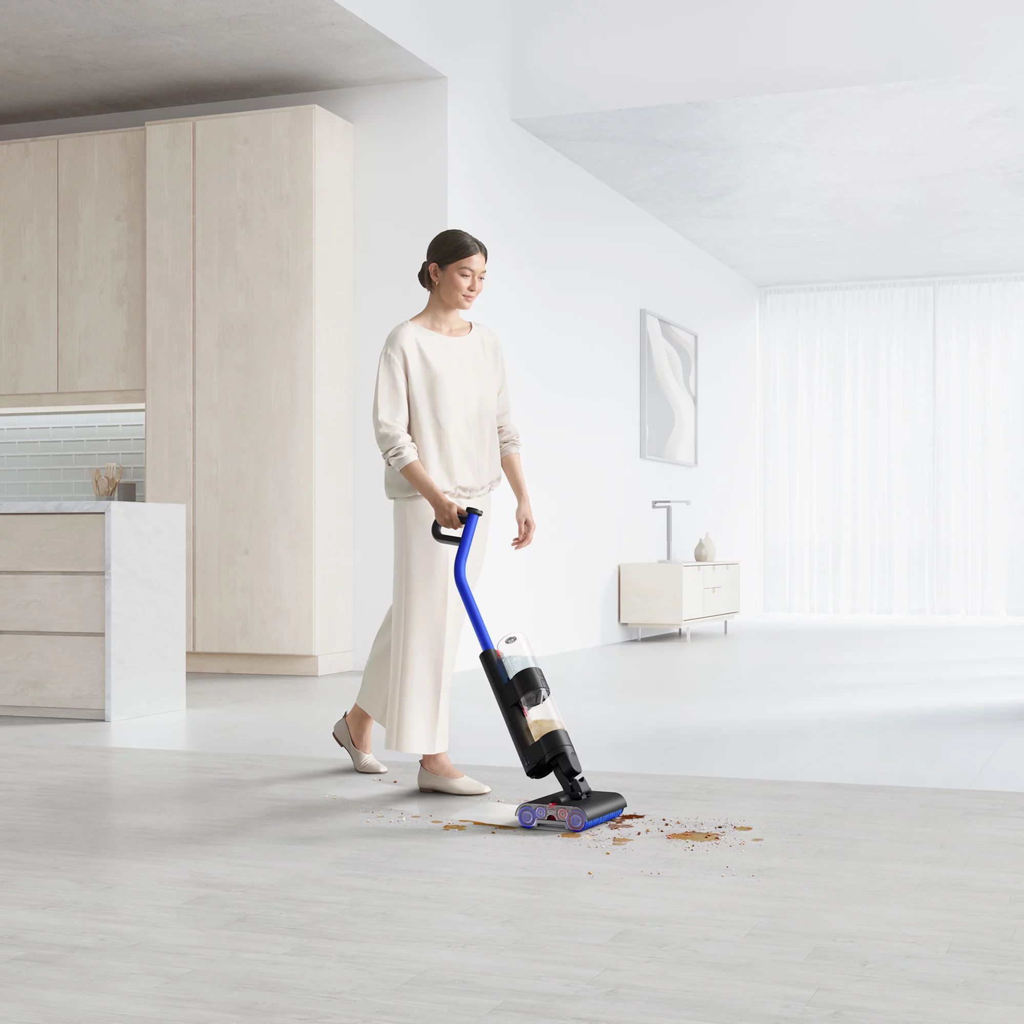 Dyson WashG1, Mattschwarz/Ultramarin