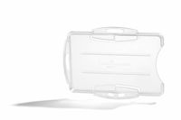 Durable Namensschildhalterung - für 54 x 85 mm - durchsichtig (Packung mit 10)