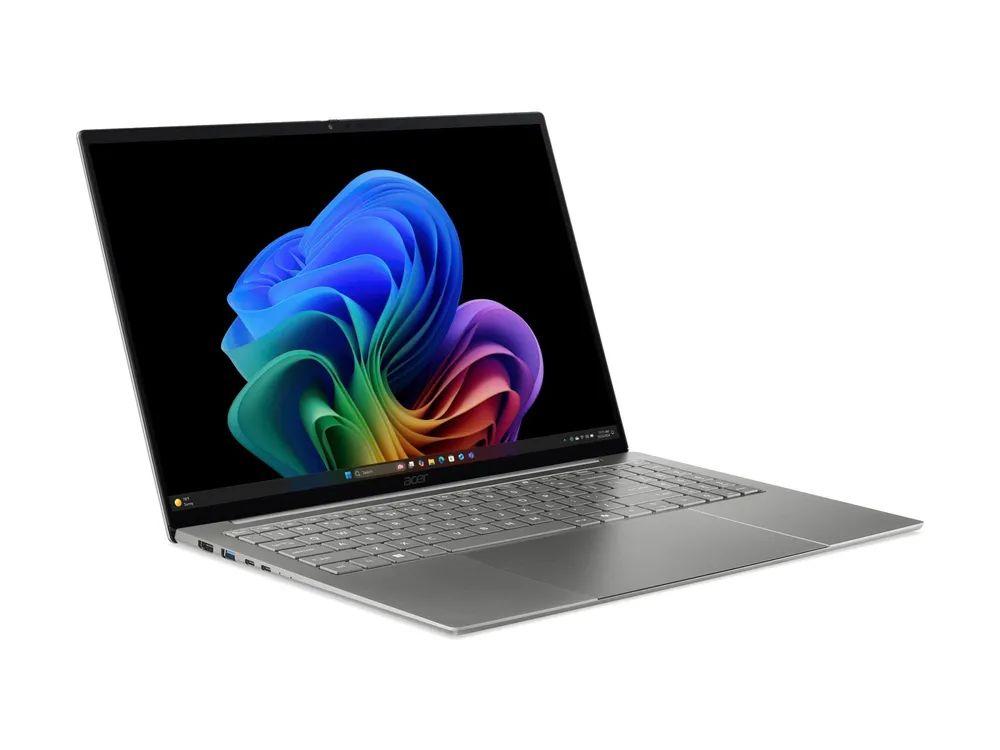 Acer Swift 16 AI SF16-71T - 180°-Scharnierdesign - Intel Core Ultra X9 388H / 2.1 GHz - Win 11 Home - Intel Arc Graphics B390 - 32 GB RAM - 1.024 TB SSD NVMe - 40.6 cm (16")