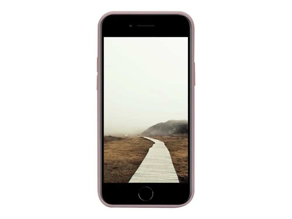 dbramante1928 Greenland - Hintere Abdeckung für Mobiltelefon - Snap-on - 100 % recycelter Kunststoff - rosa sandfarben - für Apple iPhone 7, 8, SE (2. Generation)