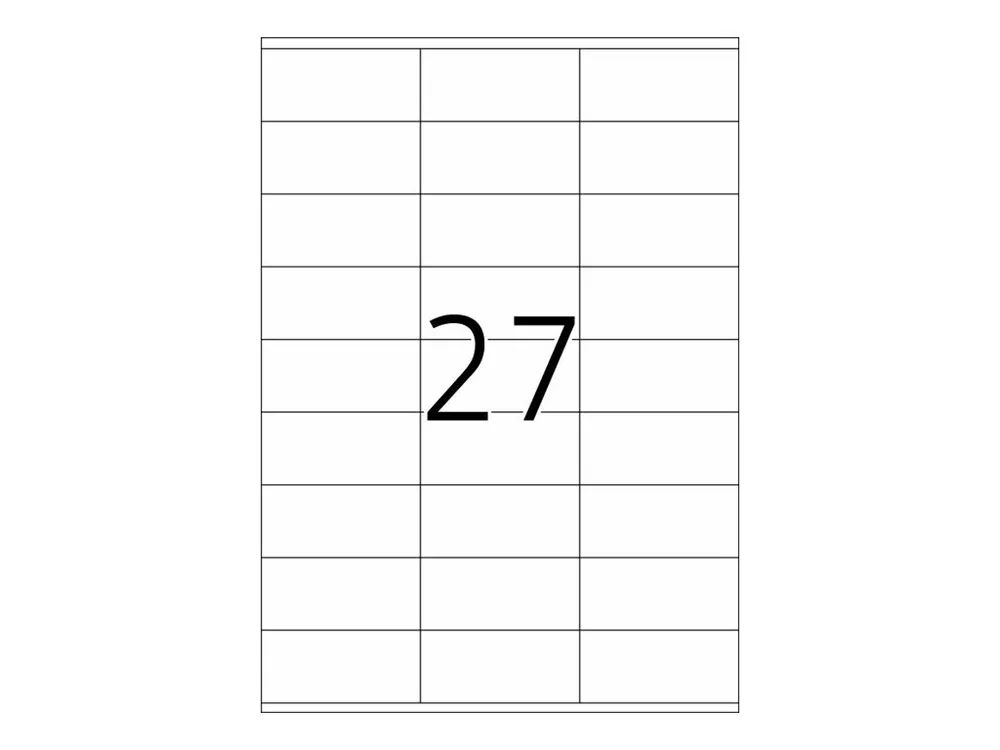 HERMA Premium - Papier - matt - permanent selbstklebend - weiß - 70 x 32 mm 2700 Etikett(en) (100 Bogen x 27)
