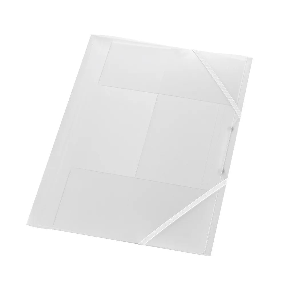 herlitz Gummizugmappe PP A4 transluzent