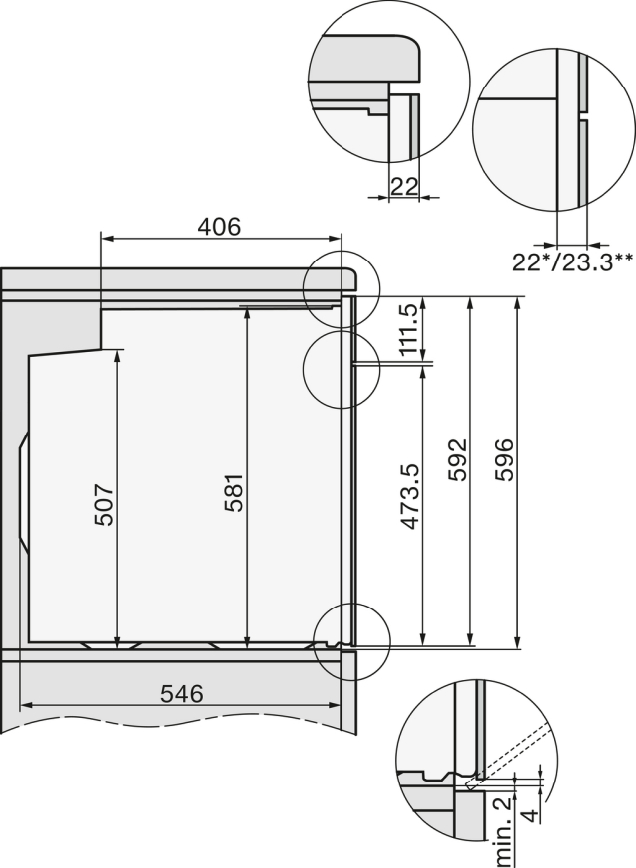 Miele Einbau-Backofen H 7262 B Edelstahl/CleanSteel