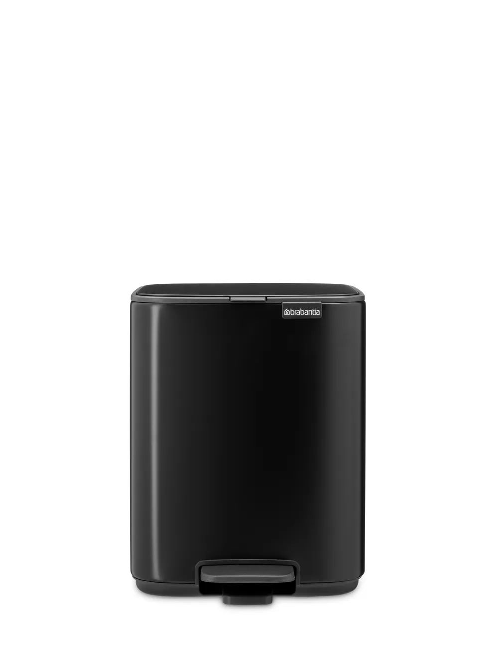 Brabantia Bo Treteimer, 7L - Matt Black