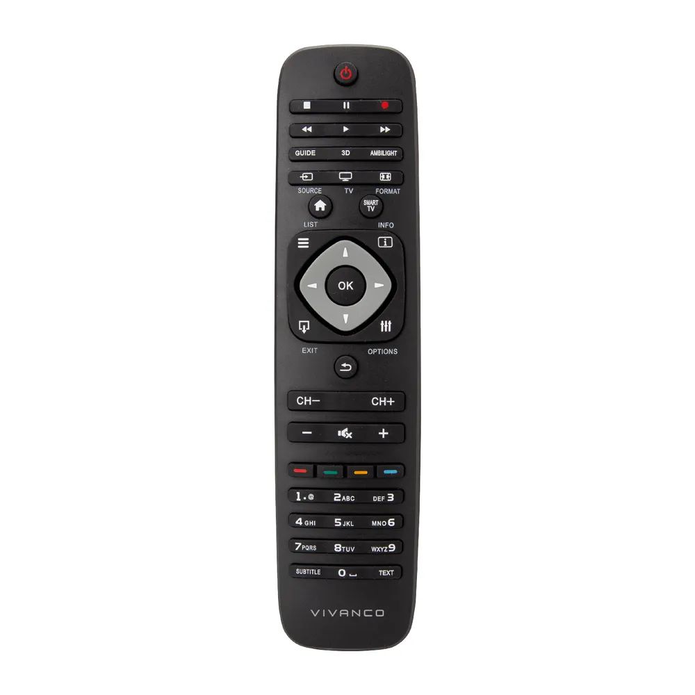 VIVANCO Ersatz-Fernbedienung für Philips TV