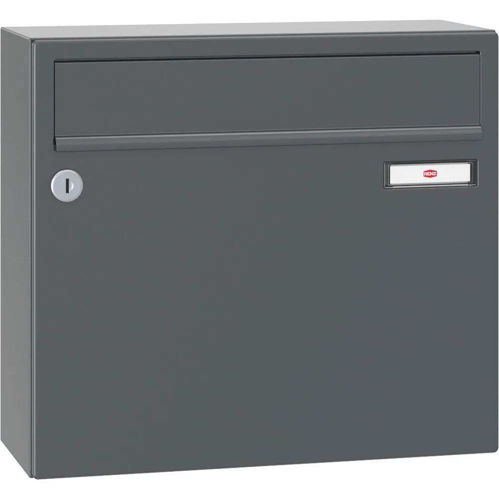 RENZ Aufhängebriefkasten SERIE 17 - 370 x 330 x 145, anthrazitgrau RAL 7016