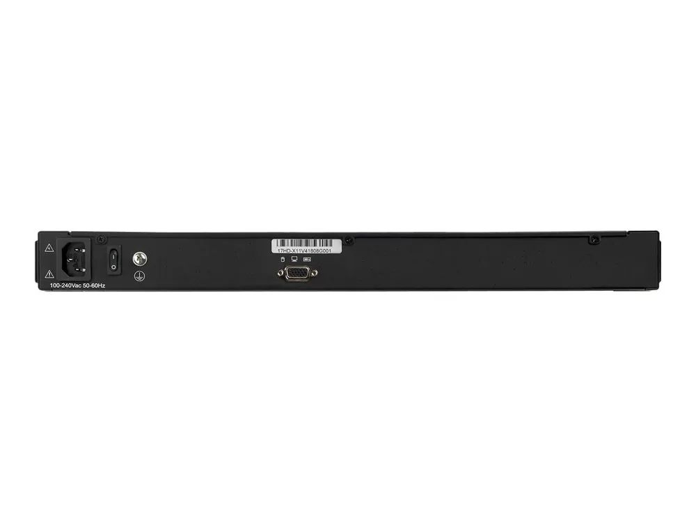 StarTech.com Rack KVM Konsole HD 1080p - US Tastatur(QWERTY), Ein Port VGA KVM mit 17" LCD Monitor - 1HE LCD KVM Konsolenschublade mit Kabeln - USB Unterstützung - 50.000 MTBF (RKCONS17HD)