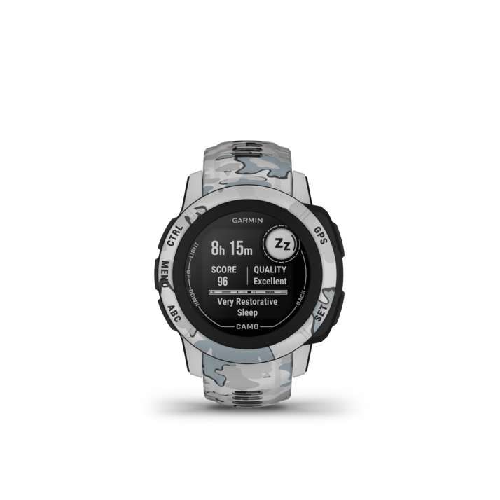 Garmin Instinct 2S Camo Camouflage Grau, 20mm