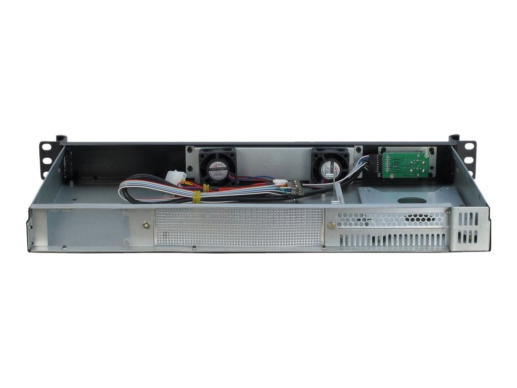 Inter-Tech K-126L - Rack-Montage - 1U - Mini-ITX - keine Spannungsversorgung (FlexATX)
